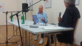 Erster Preis: Andreas Haller alias Andreas Salewsi im Gespräch mit Stefan Dettlinger.