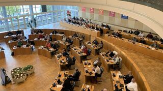 Der Mannheimer Gemeinderat - hier bei seiner Sitzung am 30. September - muss einen Nachtragshaushalt beschließen.