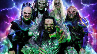 Schaurig-schönes Gruselklischee: Die finnische Hard-Rock-Band Lordi.