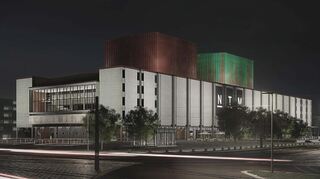 Dieses Rendering des Spielhauses am Goetheplatz zeigt, wie das Haus nach der Generalsanierung aussehen soll.