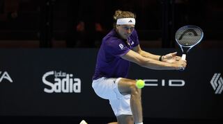 Beim Showturnier in Saudi-Arabien war für Alexander Zverev zuletzt früh Schluss. (Archivbild)