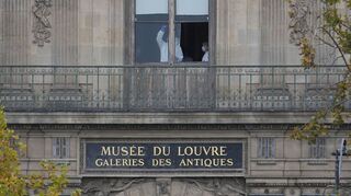Die Einbrecher drangen über ein Fenster im ersten Stock in das Museum ein.