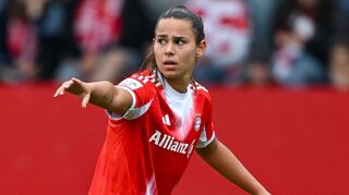 Schon wieder verletzt: Nationalspielerin Lena Oberdorf. (Archivbild)