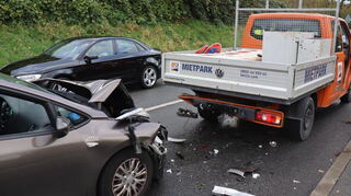 Verkehrsunfall in Heidelberg.