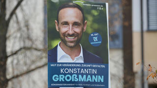 Konstantin Großmann steht für einen Neuanfang an der Spitze der Verwaltung.