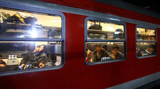 Viele Geflüchtete sind mit dem Zug in Mannheim angekommen.