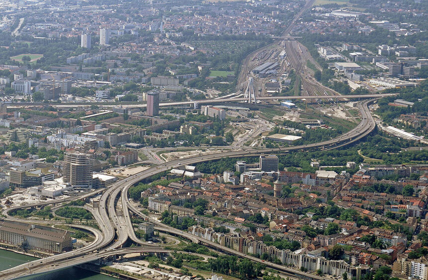Hochstraße Nord in Ludwigshafen: Auffahrt Heinigstraße wird gesperrt