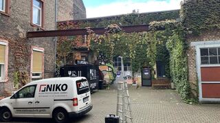 Ein klassischer Jungbusch-Hinterhof.