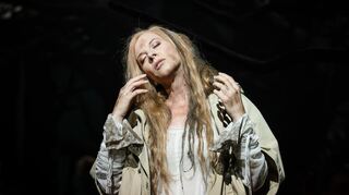 Erhielt im Anschluss an die „Lohengrin“-Premiere die Wagner-Stele: Astrid Kessler in der Rolle der Elsa von Brabant.