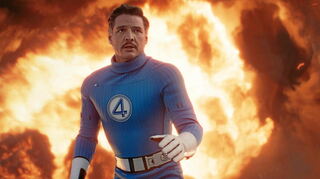 Pedro Pascal als Mister Fantastic im Film „The Fantastic Four: First Steps“, zu sehen auf Disney+.