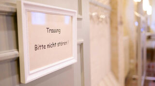 Speed-Weddings im Mannheimer Standesamt (Symbolbild).