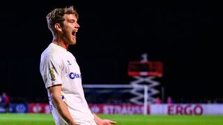 Marcus Mathisen traf beim Magdeburger Pokal-Erfolg zum 2:0.