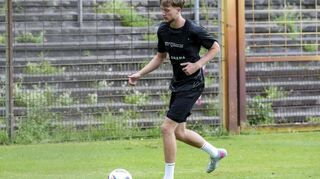 SV Waldhof Mannheim-Spieler Jascha Brandt fällt verletzt aus.
