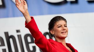 Sahra Wagenknecht hat bisher offen gelassen, ob sie als Chefin der nach ihr benannten Partei weitermachen möchte. (Archivbild)
