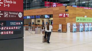 Wegen einer Drohnensichtung wurde der Flugbetrieb am BER zwischenzeitlich eingestellt.