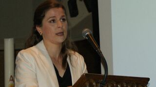 Die Historikerin Lea Oberländer.