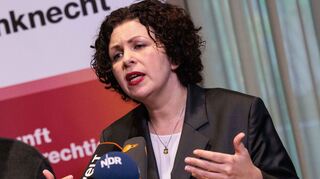 Co-Chefin Amira Mohamed Ali lässt offen, ob sie weiterhin an der Parteispitze stehen will.