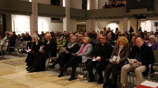 Die Ehrengäste in der Konkordienkriche.