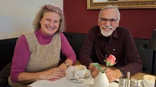 Die Vorsitzende des Vereins „Gegenwind“, Karin Reinhard, und ihr Mitstreiter Christoph Randt äußern sich gegenüber dem „MM“ zum anstehenden Bürgerentscheid über Windkraft.