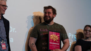 Er hat den Science Slam "Brainr!ot" in der Alten Feuerwache Mannheim gewonnen: Professor Dr. Hiram Kümper.