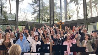 Der Projektchor der Pfingstbergkirche bi seinem Konzert im vergangenen Jahr.