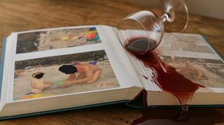 Die Hoffnung nicht verlieren: Wie ein Kind die Suchterkrankung ihrer Eltern erlebt. Das Foto zeigt eine Fotomontage, die Carla erstellt hat.