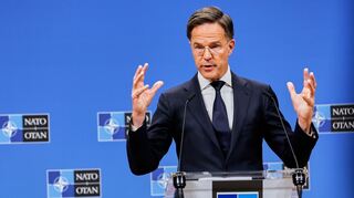 Rutte: «Putin muss wissen, dass ein Atomkrieg niemals gewonnen werden kann und niemals geführt werden darf.» (Archivbild)