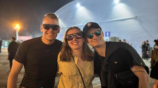 Von links nach rechts: Maximilian Freunscht, Sara Koch und Florian Föhr aus der Pfalz.