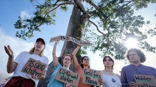Auch deutsche Klimaschützer sind nach Brasilien gereist.