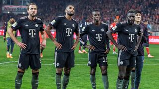 Erstmals in dieser Saison gab es für die Bayern keinen Siegesjubel.