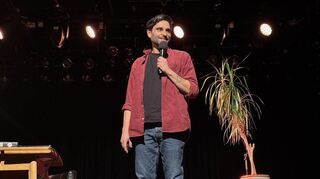 Nektarios Vlachopoulos in der Alten Feuerwache spricht über Depressionen