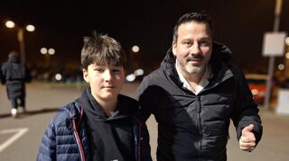 Torsten (rechts) und Tim Forney.