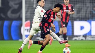 Eintracht Frankfurt und Mainz 05 lieferten sich ein umkämpftes Rhein-Main-Duell.