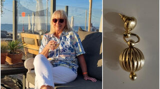 Das Pendant dieses goldenen Ohrrings hat Sabine Krug am 28. Oktober vermutlich auf dem Parkplatz des Rhein-Neckar-Zentrums in Viernheim verloren. Er ist ein Erinnerungsstück an die verstorbene Mutter.