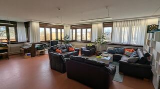 Blick in eine Wohngruppe in der Schlossschule in Ilvesheim.