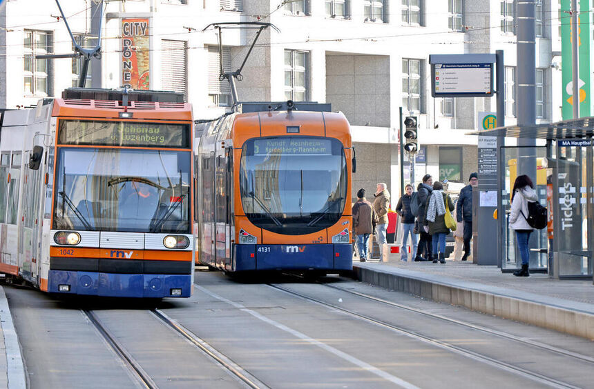 Wegen Demonstration: RNV-Umleitungen in Mannheimer Innenstadt am Samstag