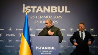 Umjerow führte ab Mai für die Ukraine Verhandlungen mit Russland und soll auch nun wieder einen Gefangenenaustausch vermitteln. (Archivbild)