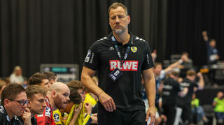 Löwen-Trainer Maik Machulla übte nach der Blamage deutliche Kritik.