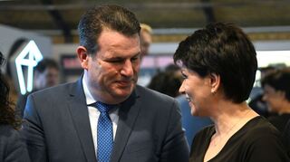 Der damalige Arbeitsminister Hubertus Heil (SPD) und sein «Job-Motor»: Wie diese Ukrainerin sollten viele Flüchtlinge Arbeit bekommen. (Archivfoto vom Juni 2024)