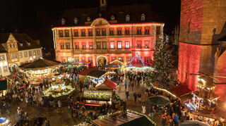 Idyllisch: Der Weihnachtsmarkt der Kunigunde in Neustadt an der Weinstraße.