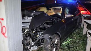 Am Samstagmorgen hat sich auf der Überleitung von der B38a auf die B36 ein Unfall ereignet.