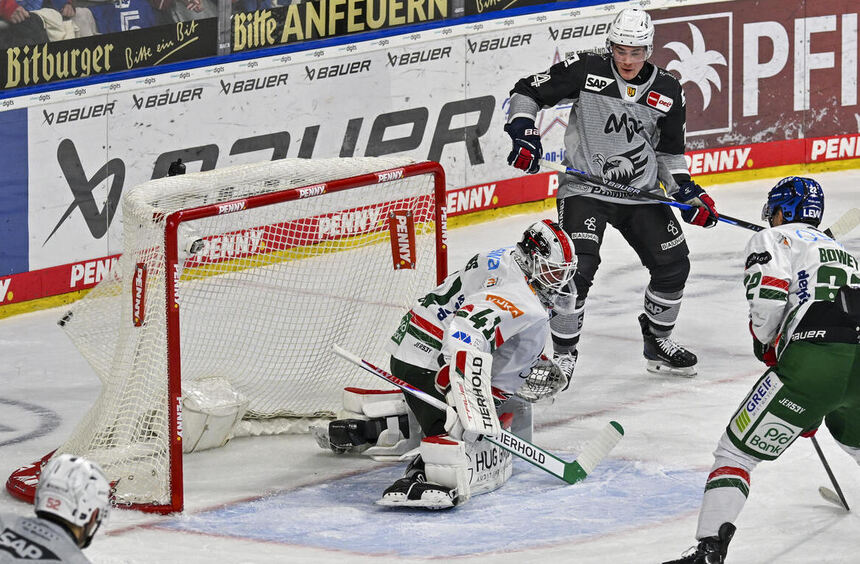 The Mannheim Eagles give the Augsburg Panthers no chance