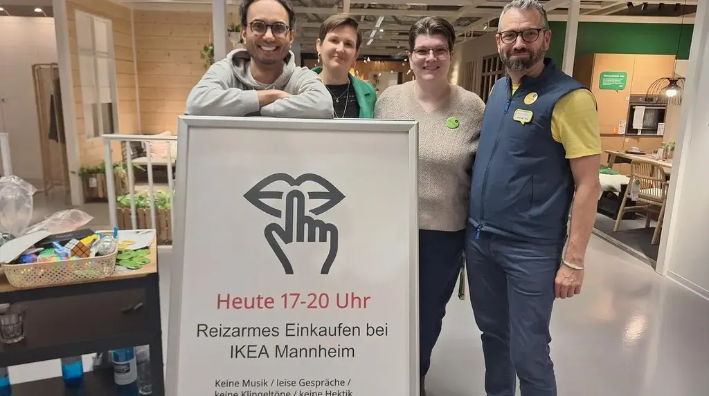 Ikea in Mannheim probiert „Reizarmes Einkaufen“ aus
