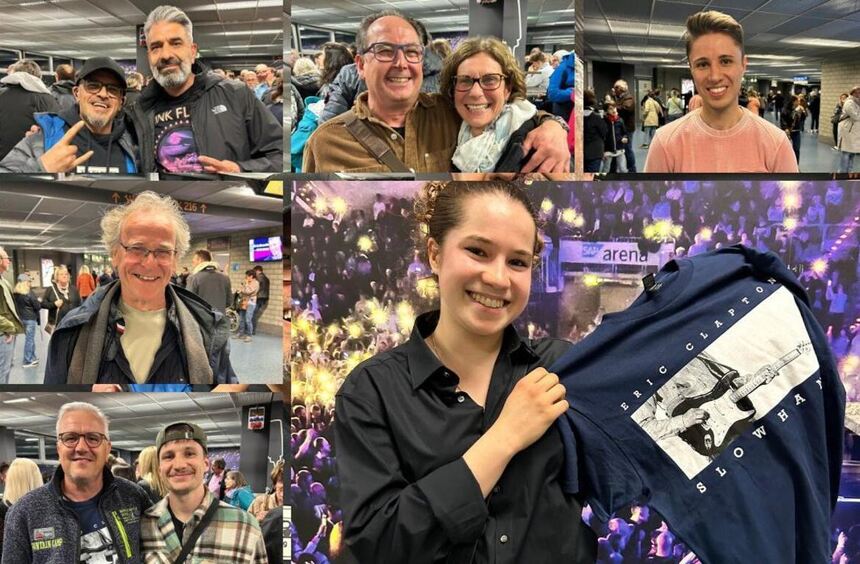 Eric Clapton in Mannheim: Das sagen die Fans