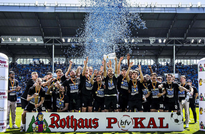 Cup victory quells the unrest at SV Waldhof Mannheim