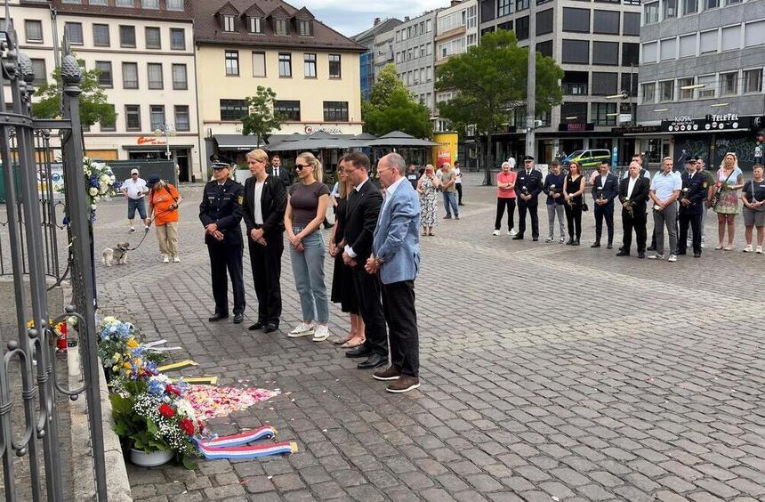 Two years after the attack on Rouven Laur: Silent commemoration in ...