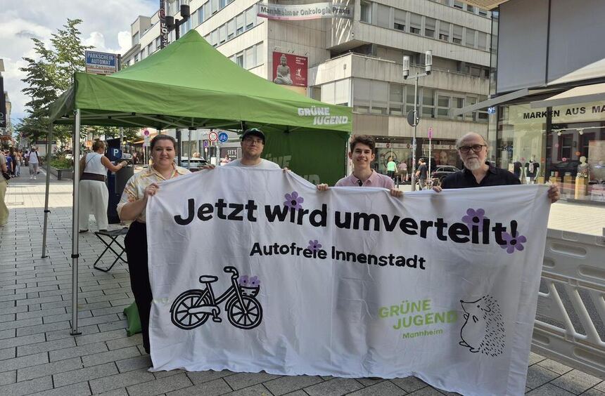 Initiative against cars in the city center
