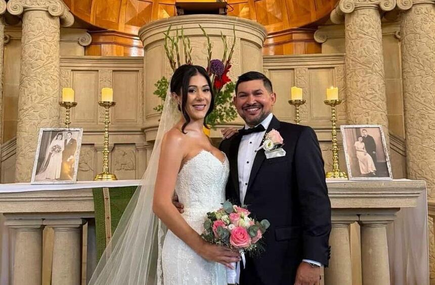 American Groom Marries in Mannheim’s Christuskirche for Late Grandmother