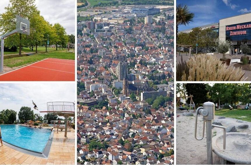 Kühle Karte zeigt in Viernheim Lücken: Wo trotzdem Schatten zu finden ist