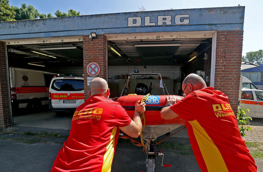 Why Mannheim water rescuers send an emergency call
